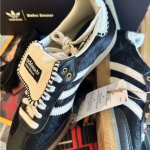 Adidas x Wales Bonner Collab. Black Pony Samba